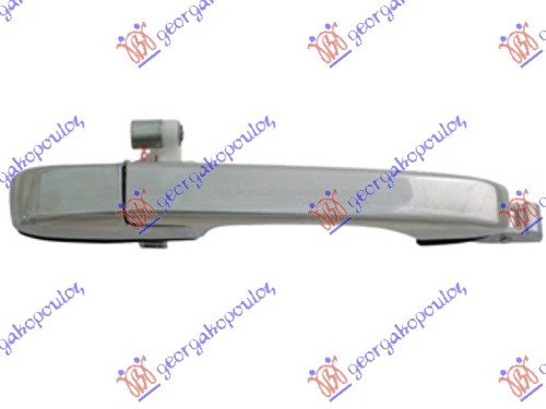 DOOR HANDLE REAR OUTER CHR