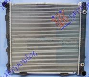 RADIATOR 2.0-2.3 BENZ M/A +/-AC (49x49)