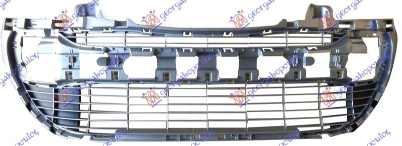 FRONT BUMPER GRILLE -11 SILVER