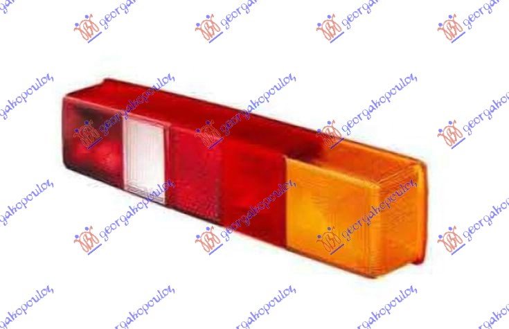 TAIL LAMP LENS OPEN CAB