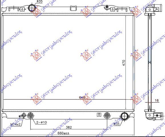 HLAD 2.4i16V-2.5CRDI+/-A/C A/T(47x64.5)