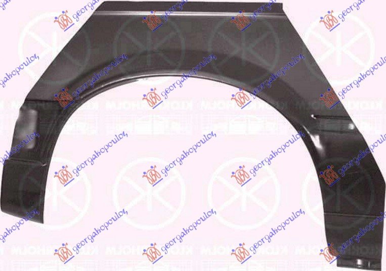 REAR WHEEL ARCHE 2 DOORS