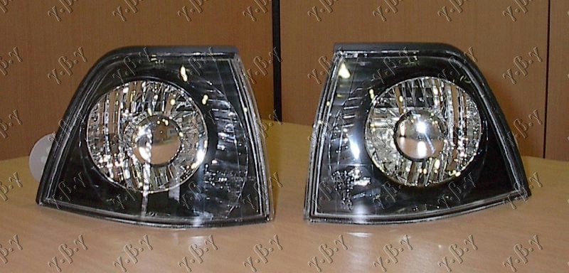 CORNER LAMP SET LEXUS BLACK