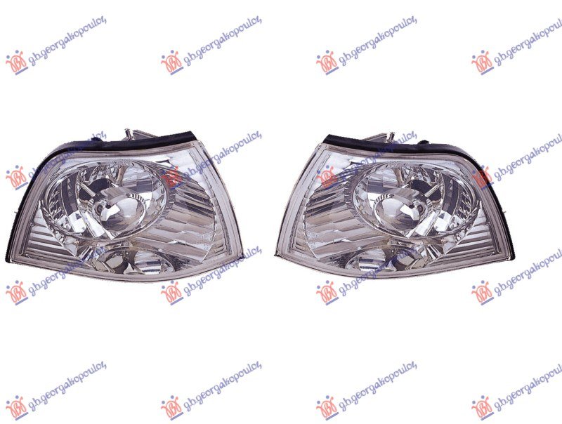 CORNER LAMP SET LEXUS CHROME