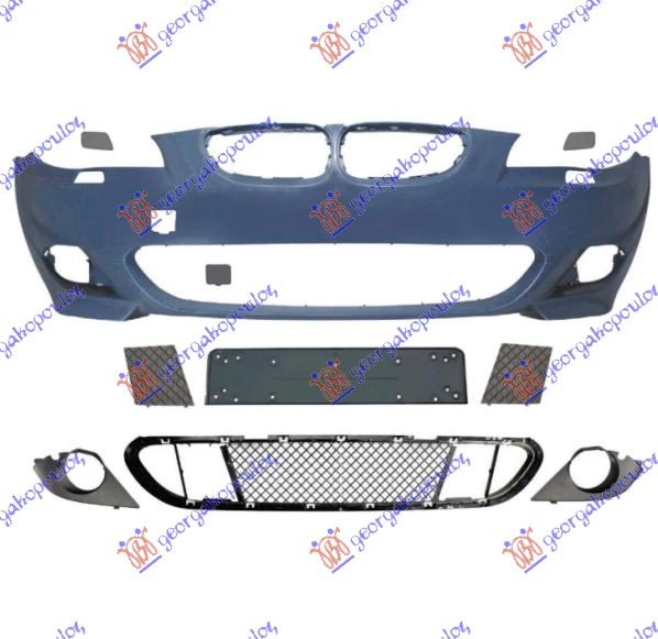 FRONT BUMPER (M-TECH) -07 COMPLETE