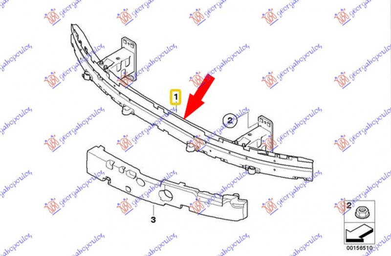 SHINA E PARAKOLPIT/BRANIKUT PARA -07 ALUMINIUM