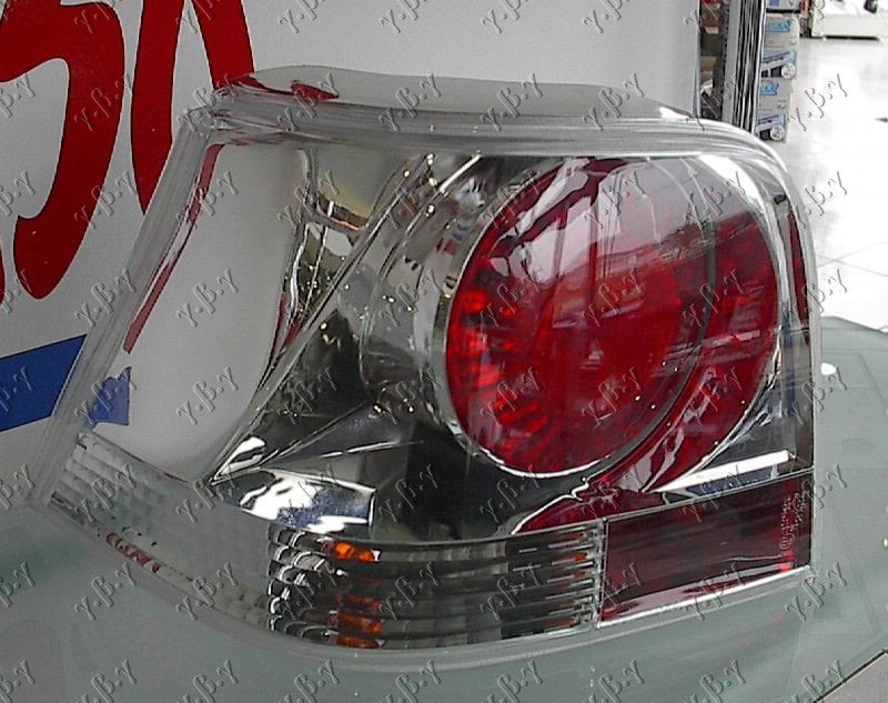 TAIL LAMP SET CLEAR RED WHITE