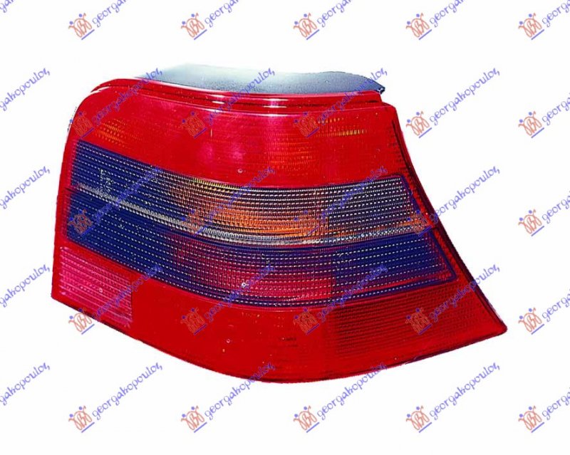 TAIL LAMP RED-FUME (E)