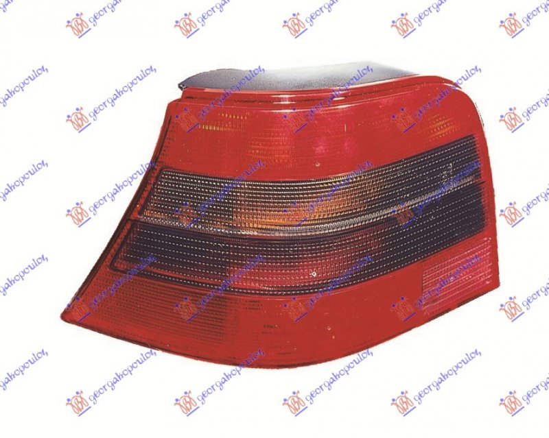 TAIL LAMP RED-FUME (E)