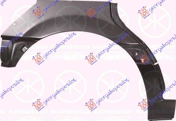 REAR WHEEL ARCHE 4 DOORS