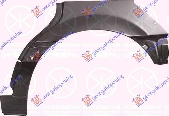 REAR WHEEL ARCHE 4 DOORS