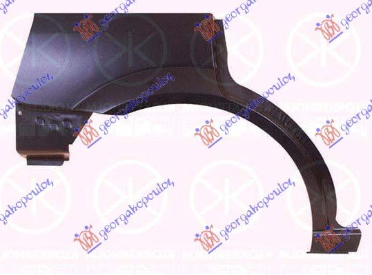 REAR WHEEL ARCHE 4 DOORS