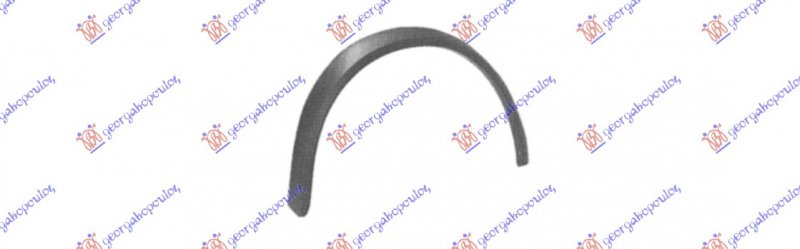 FRONT FENDER PLASTIC RIM