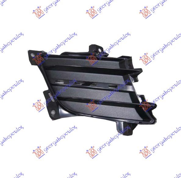 FR. BUMPER GRILLE BLACK (W/F.L.H.) -11