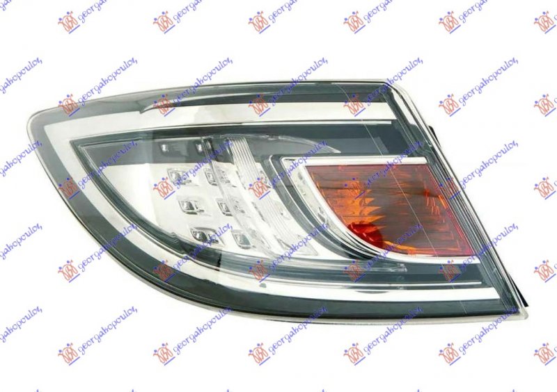 TAIL LAMP OUTER CLEAR 11- ()