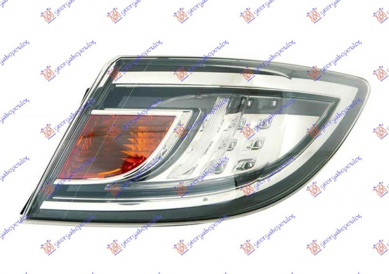 TAIL LAMP OUTER CLEAR 11- ()