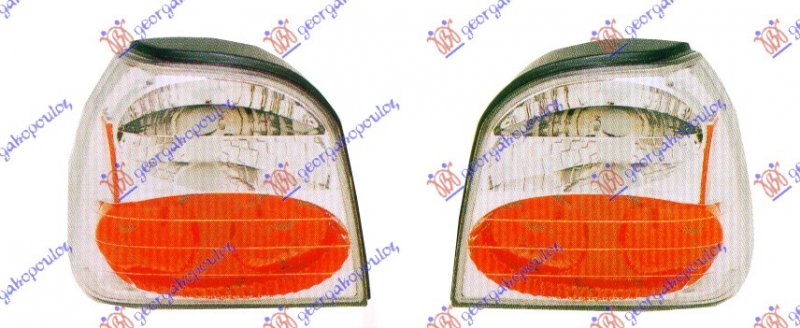 TAIL LAMP SET(LEXUS) CHROME