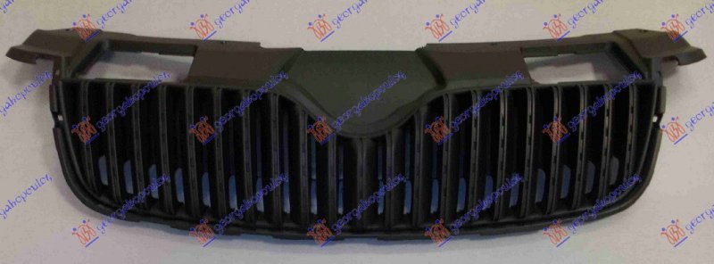 GRILLE BLACK (W/MOULD. HOLES)