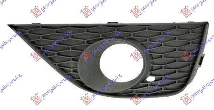 FR. BUMPER GRILLE (W F.L.HOLE)