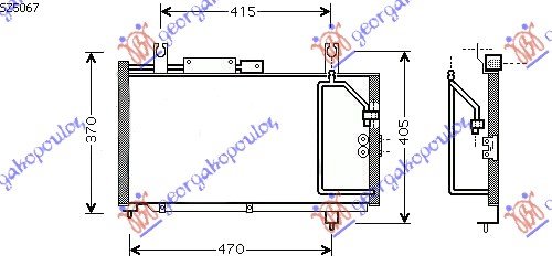 CONDENSER PETR (52.5x29x19)