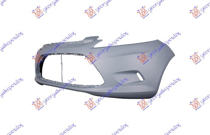 FRONT BUMPER PRIMED W/OUT FOG LAMP