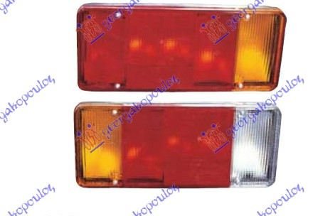 TAIL LAMP PLASTIC (E)(OPEN CARRIER)