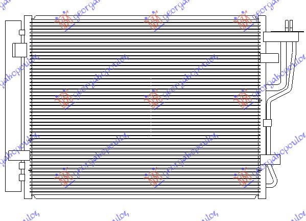 HLAD KLIME 1.6-2.0 CRDi (47.5x39.18) 06-