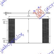 CONDENSER 1,6i-16V-1,5DCi(57,5x35,5x12)