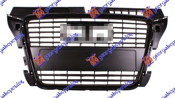 GRILLE MAT-BLACK/BLACK FRAME