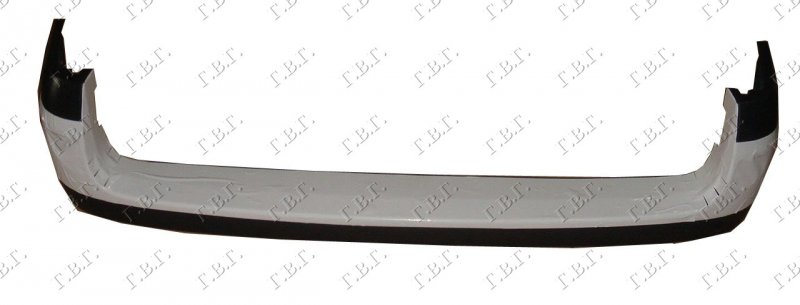 REAR BUMPER MAT-BLACK