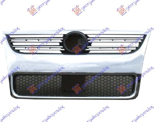 GRILLE 07- (CHROME/BLACK) COMPLETE