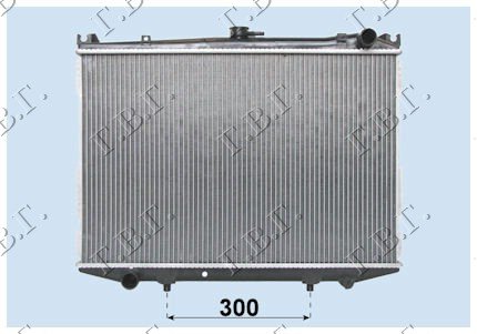 RADIATOR DIESEL (64,8x43)