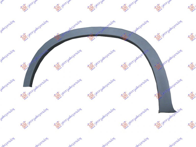 FRONT FENDER MOULDING PLASTIC