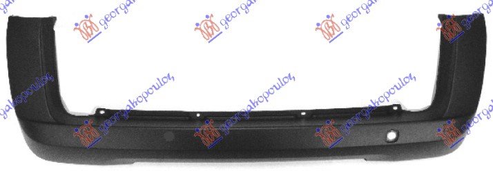 REAR BUMPER (SINGLE TAIL GATE)