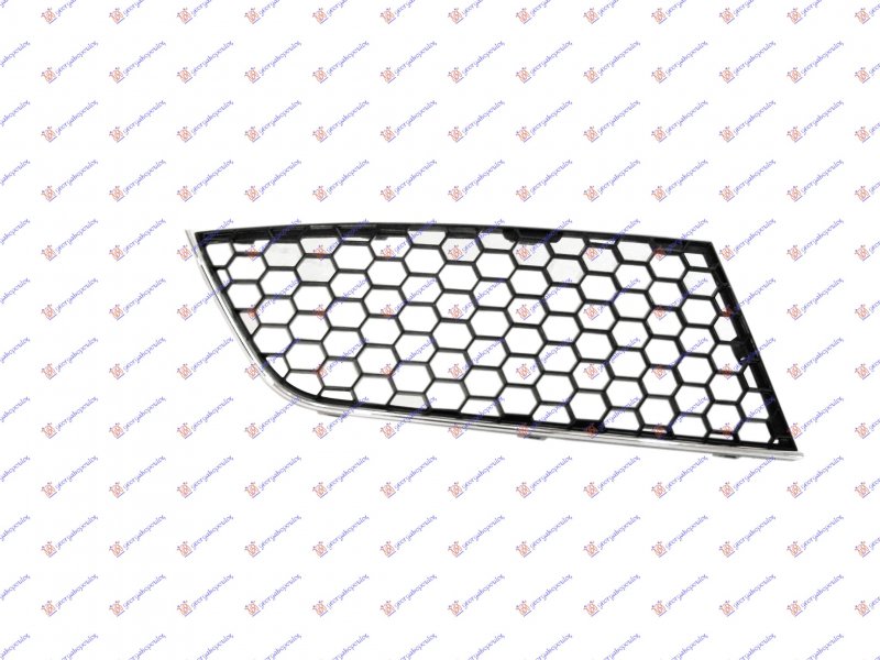 FRONT BUMPER OUTTER GRILLE CHROME