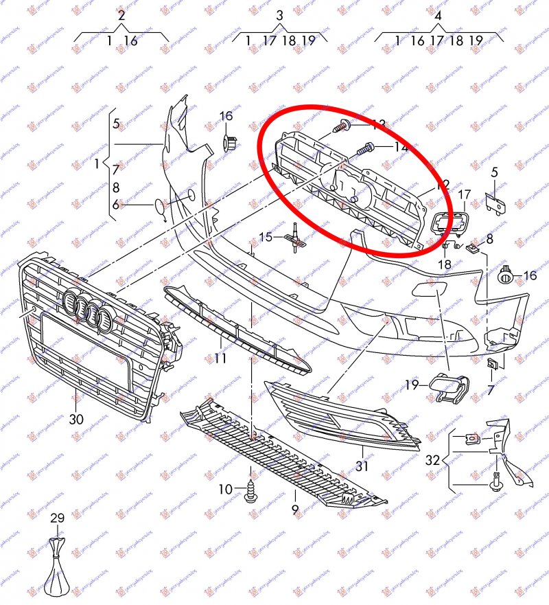 GRILLE INNER