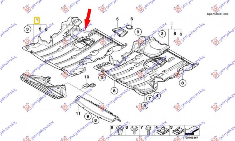 UNDER ENGINE COVER (COUPE)