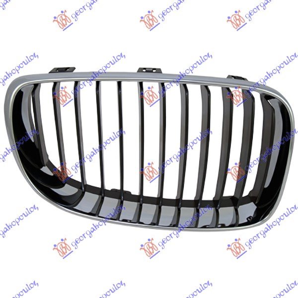 GRILLE (CHROME/BLACK) 07-