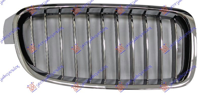 GRILLE (CHROME-CHROME/BLACK)