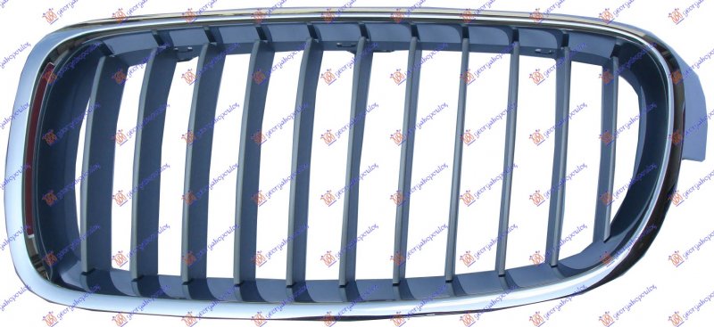 GRILLE CENTER (CHROME/SILVER)