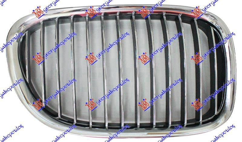 GRILLE (CHROME-CHROME/BLACK)