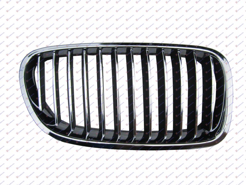 GRILLE CHROME-CHROME/BLACK