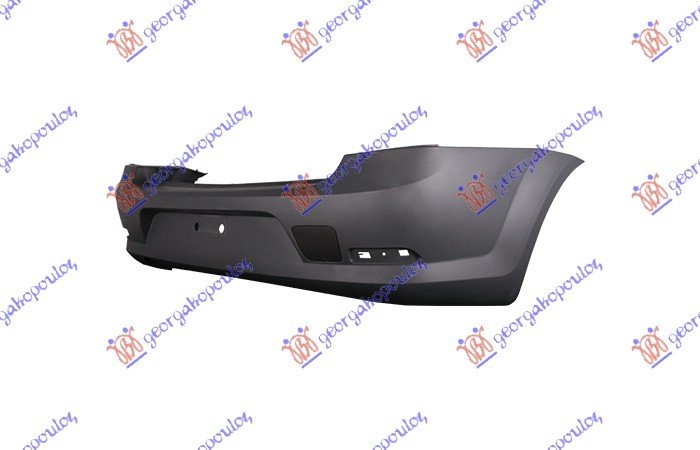 REAR BUMPER (LOGAN) MAT-BLACK