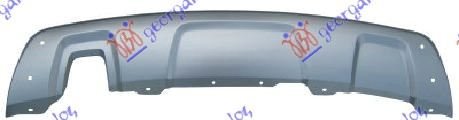 REAR BUMPER LOWER MOULDING SILVER