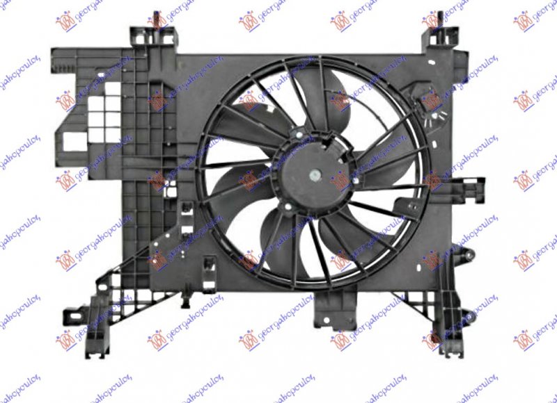 VENTILATOR 1.5 DIZEL (385mm) (2+2 PIN)