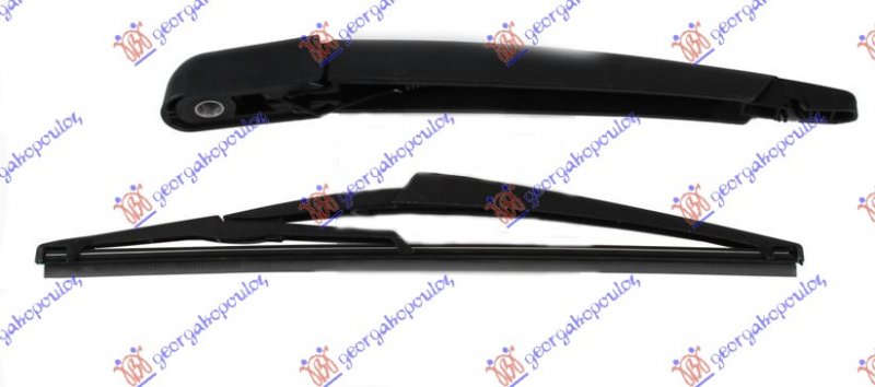 REAR WIPER ARM WITH BLADE 13- 305mm