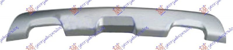 RR BUMPER MOULD. LOWER SILVER (STEPWAY)