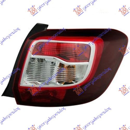 TAIL LAMP BLACK (STEPWAY) (E)