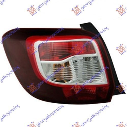 TAIL LAMP BLACK (STEPWAY) (E)