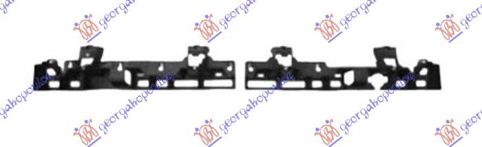 RR BUMPER UPPER PLASTIC REINFORCEM.(SET)